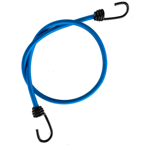 Expander - Gummispanner mit 2 Spiralhaken | Königsblau | 150cm | Ø 10mm